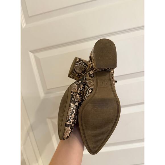 Snake Ankle Booties Size 8 1/2 - Picture 6 of 6